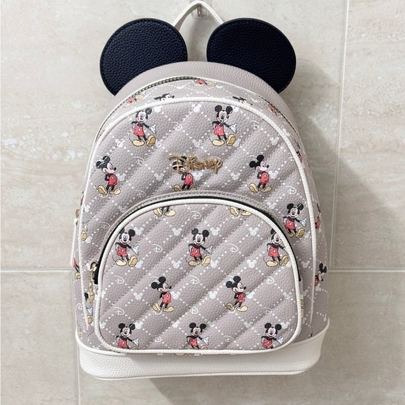 Disney Mickey Mouse Backpack, Crossbody Cell Phone Holder & Wallet - Picture 2 of 11